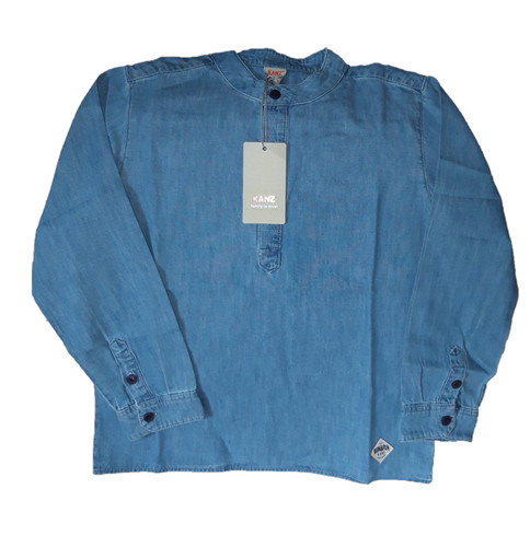 Kanz jeans langarmhemd für - jeans-,