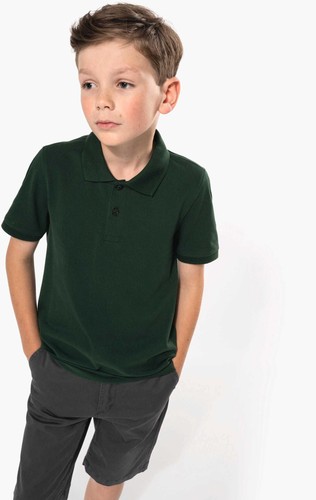 Polohemd mit kurzen ärmeln - polohemd,