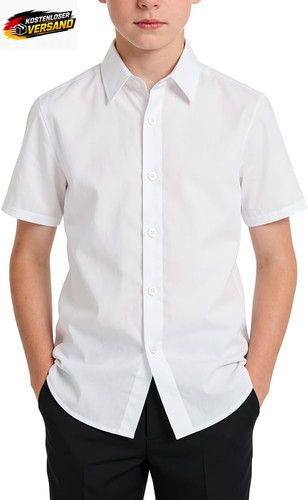 Jungen kurzarmhemd 2er - kurzarmhemd, 2er-pack