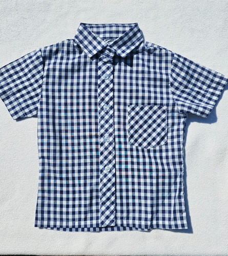 Karohemd blau weiß - , 110