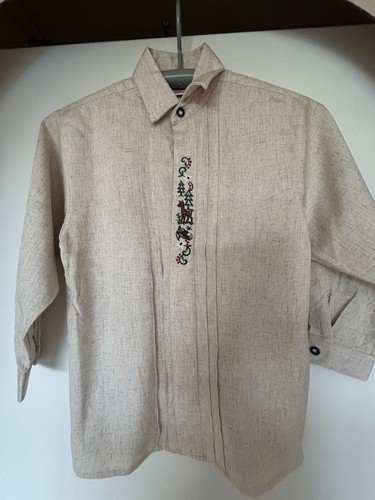 Isar trachtenhemd beige - isar,